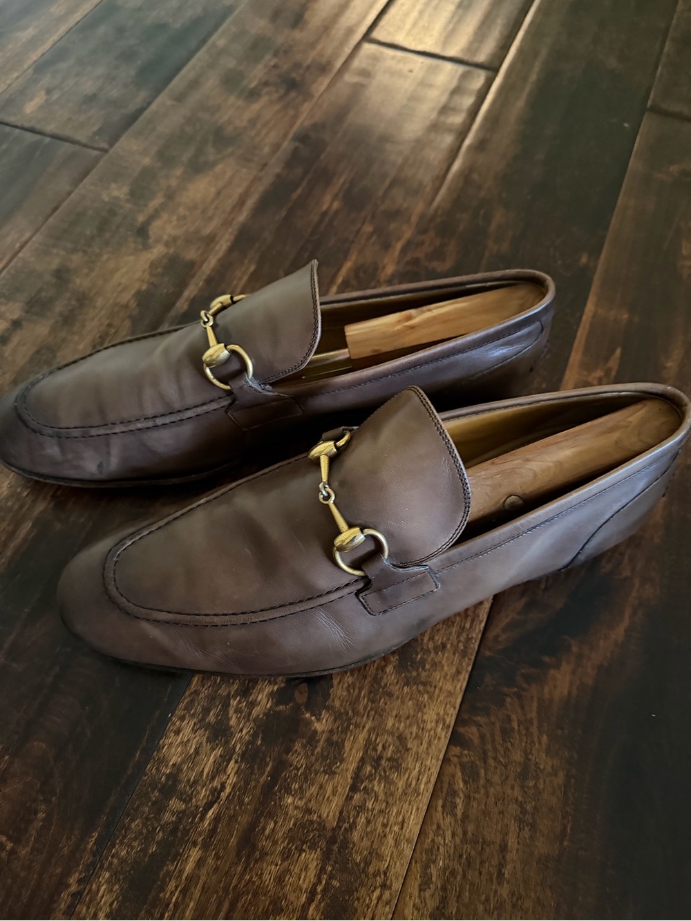 Men's Gucci Jordaan Loafers Sz UK 10 - Picture 3 of 8